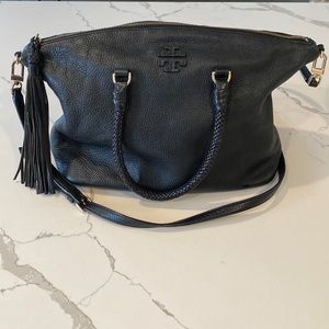 Tory Burch Black Handbag with Crossbody Strap